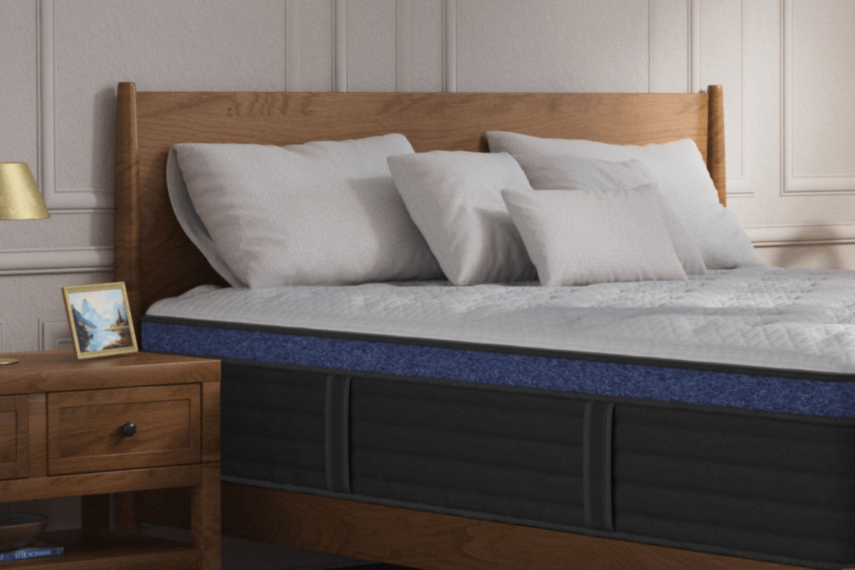 Helix Midnight Luxe mattress with GlacioTex cooling cover - view 3