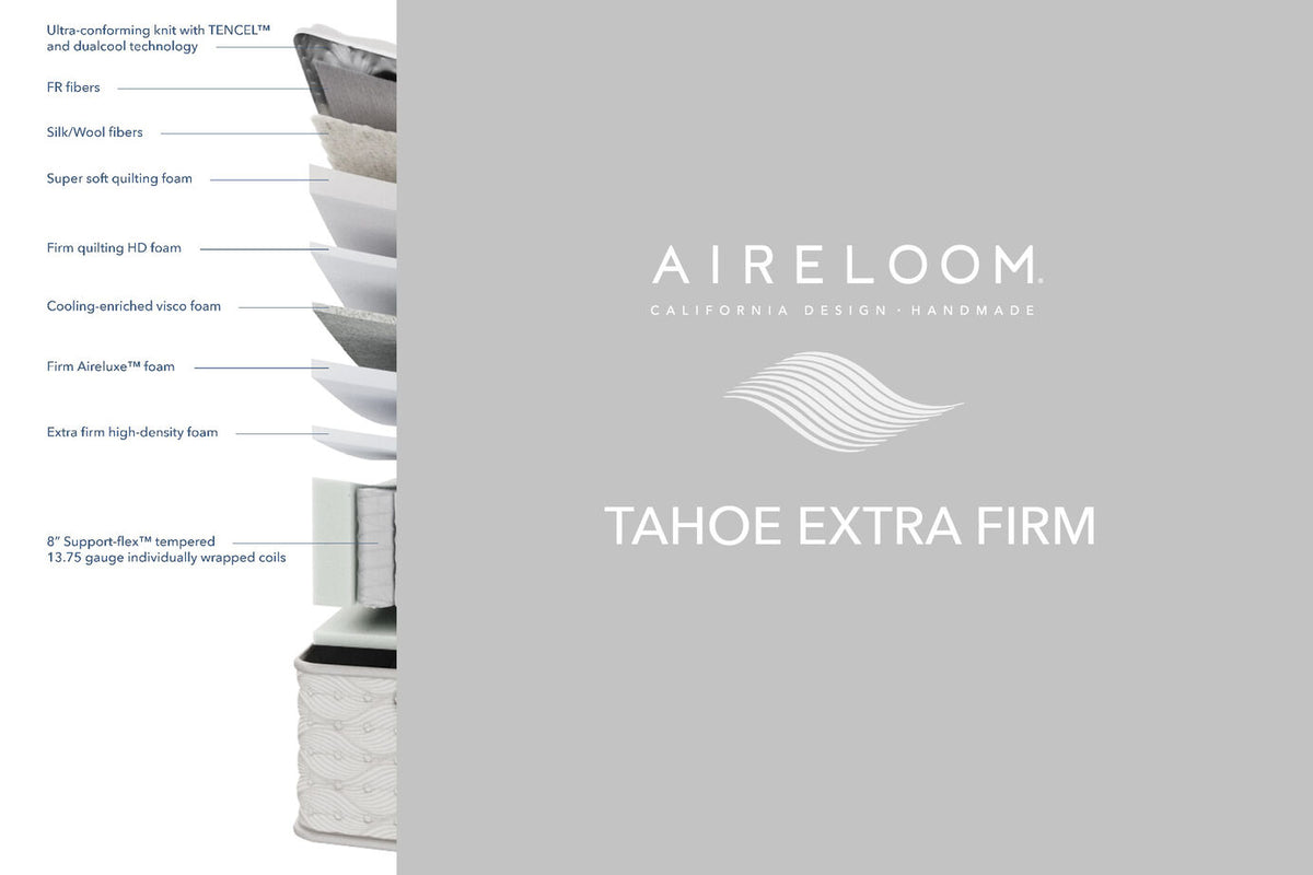 Aireloom Pacific Bay Tahoe Extra Firm Mattress 14"