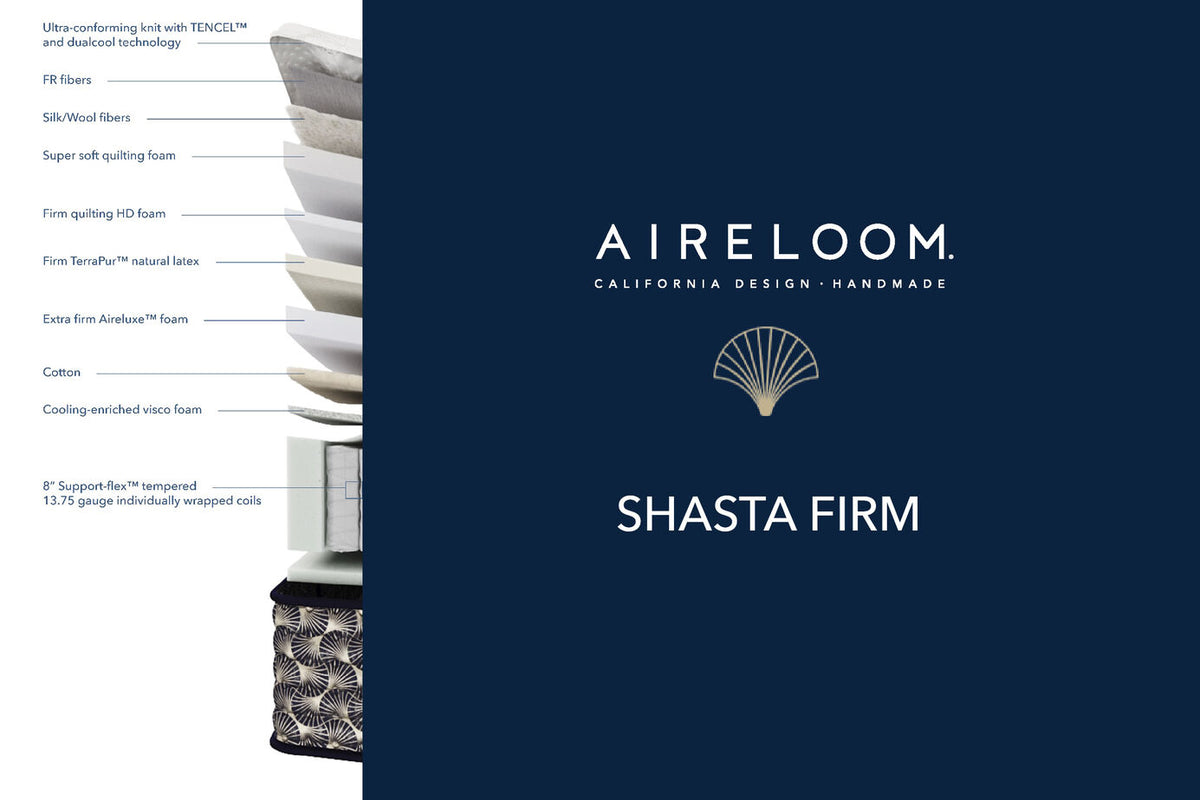Aireloom Bay Preferred Shasta Firm Mattress 14"