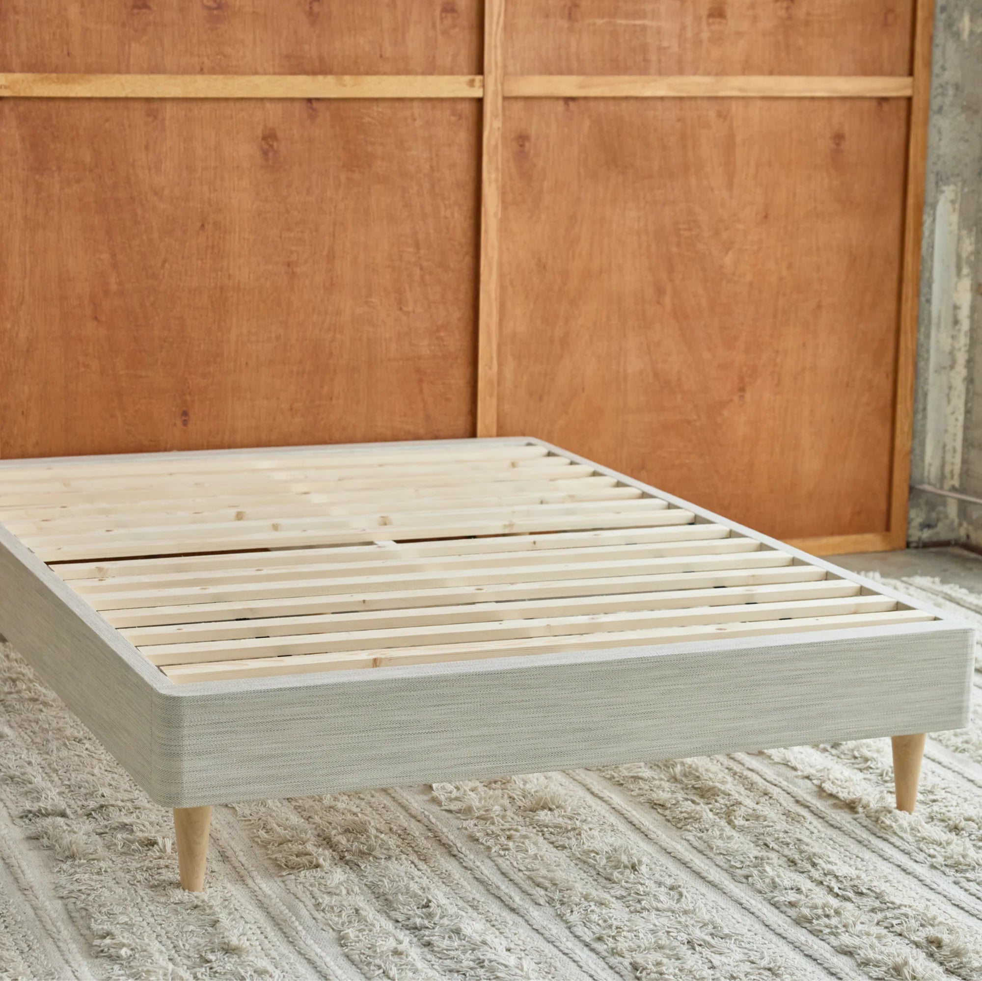 Avocado® Slat Foundation w/ Light Brown Legs