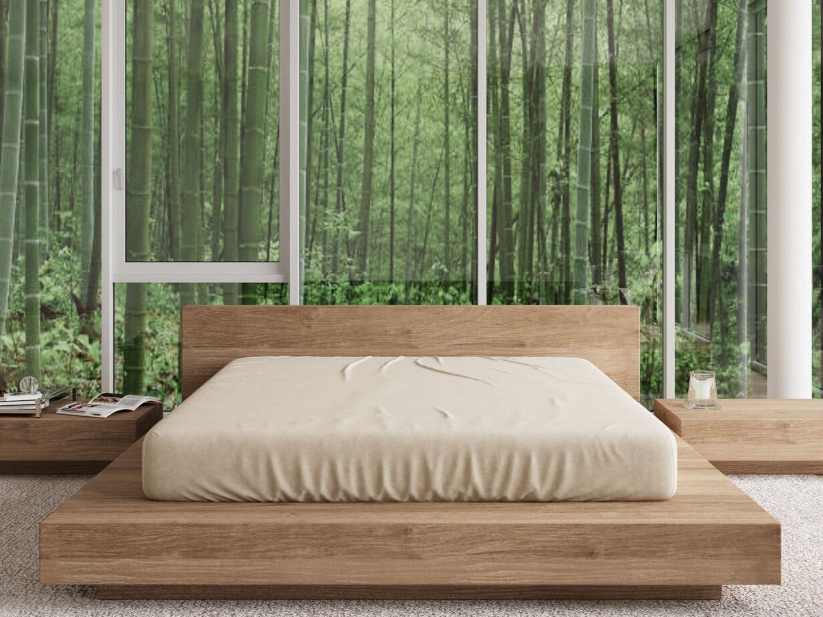 iSleep Natural Bamboo Sheet Set